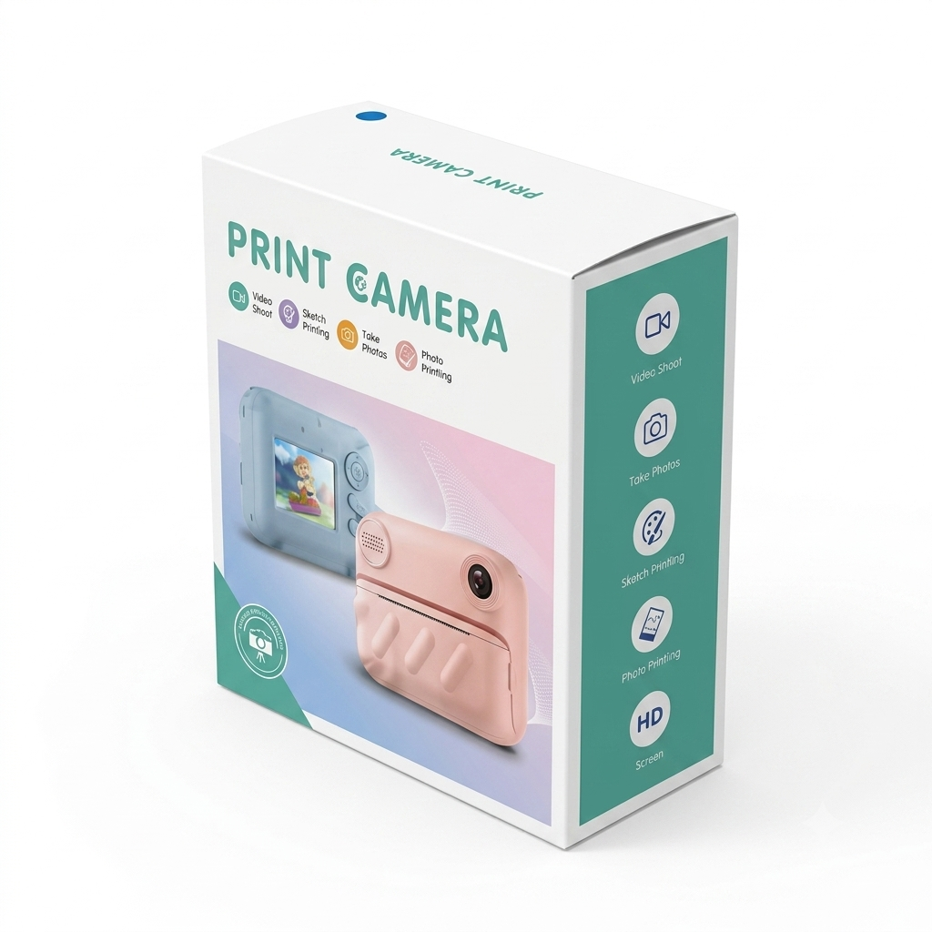Thermal Print Camera for Kids