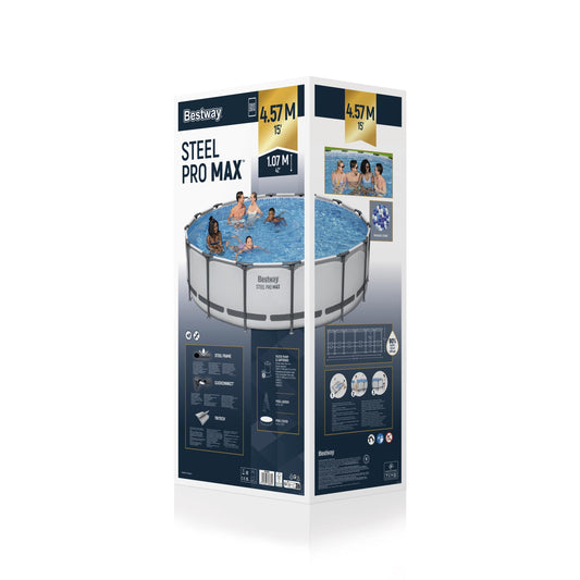 Bestway Steel Pro MAX Round Pool Set – 4.57 × 1.07 m – view 2
