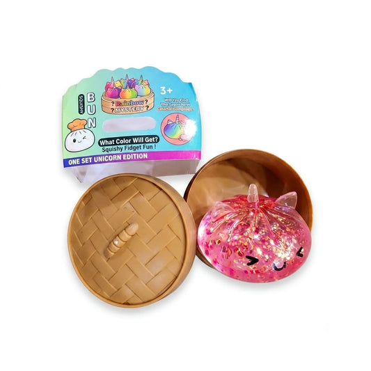 Glitter Squeezy Dumplings Squishy Toy