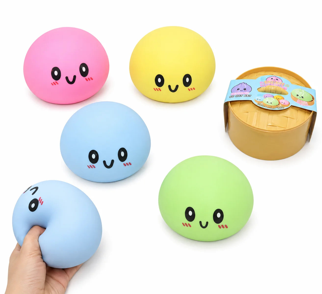Large Squeezy Dumplings Squishy Toy (18cm)