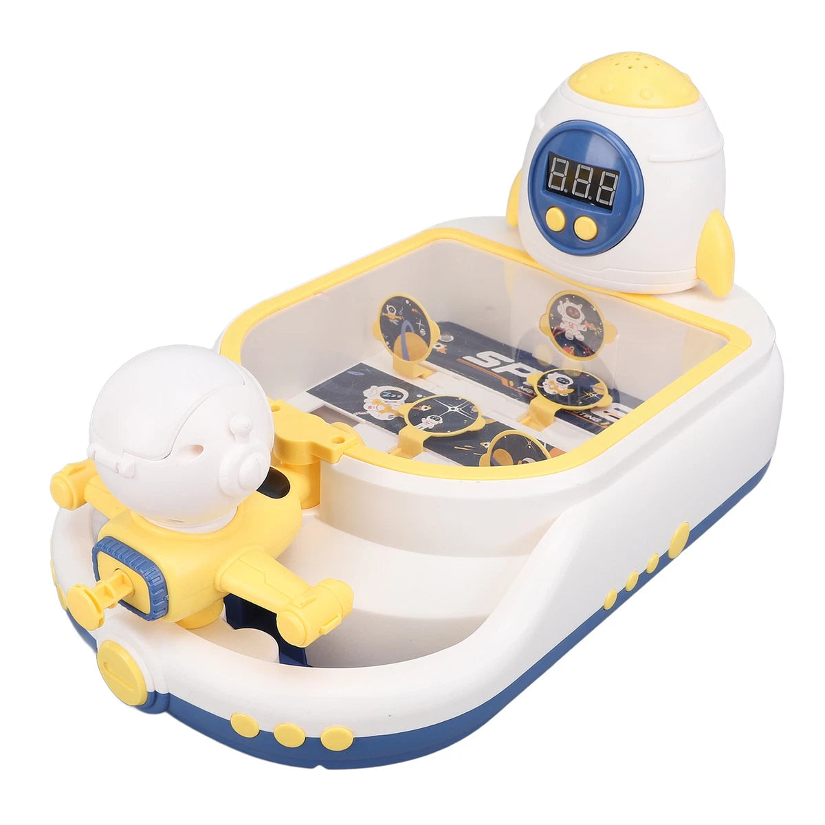 Interactive Rocket War Space Shooting Game Console with LED Lights & Music (Ages 3+)