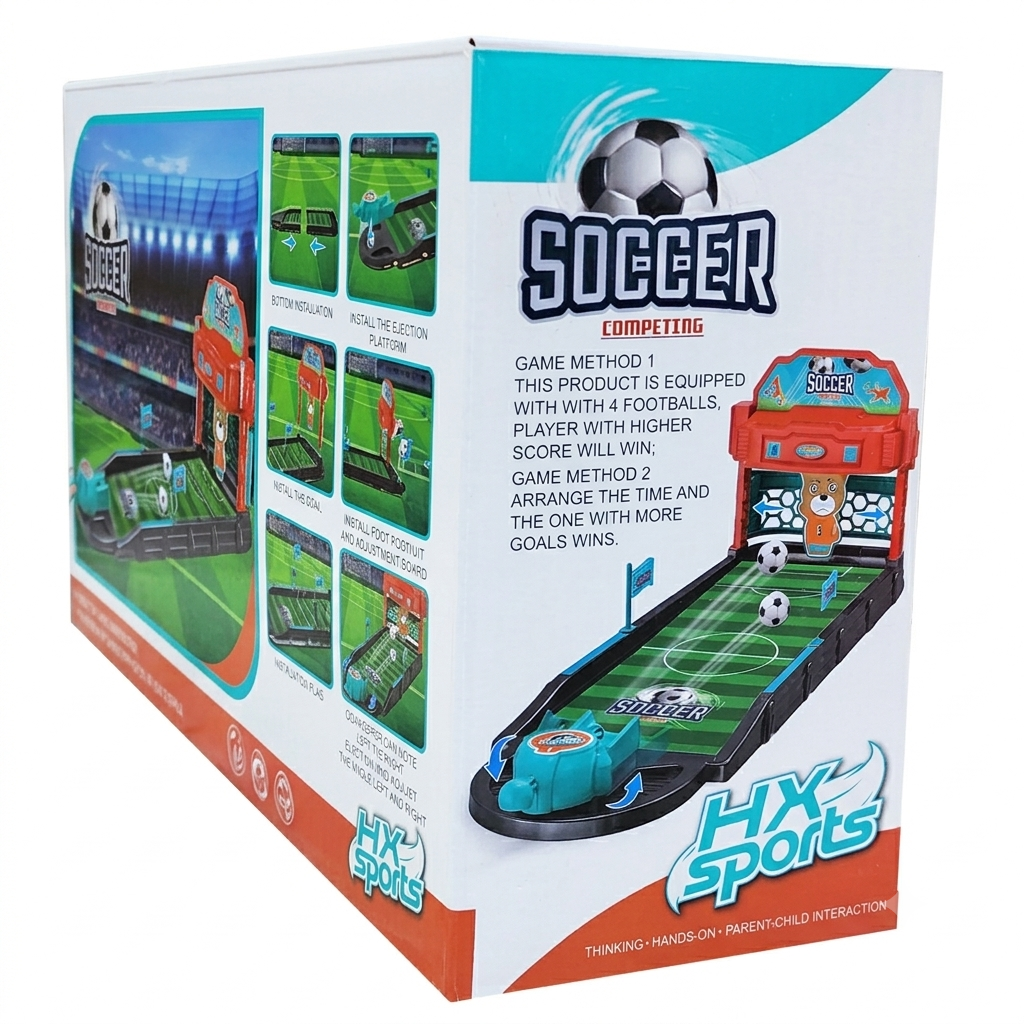 Mini Tabletop Soccer Shooting Game – 2 Player