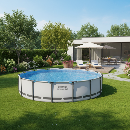 Bestway Steel Pro MAX Round Pool Set – 4.57 × 1.07 m