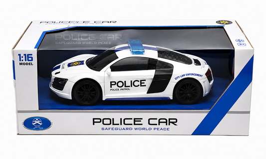 RC Police Sports Car – 1:16 Scale