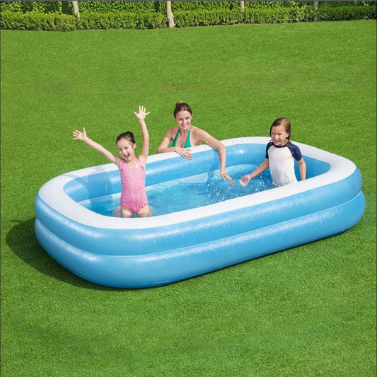 Bestway Rectangular Inflatable Pool – 2.62 × 1.75 × 0.51 m