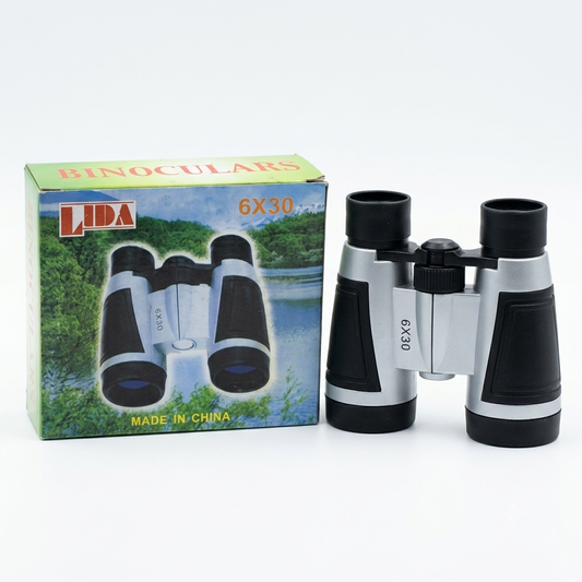 LIDA 6x30 Toy Binoculars Set - 12-Piece Bulk Pack