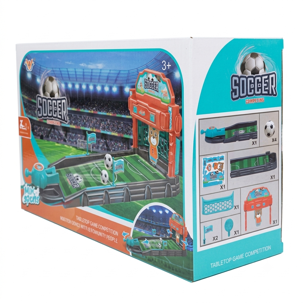 Mini Tabletop Soccer Shooting Game – 2 Player