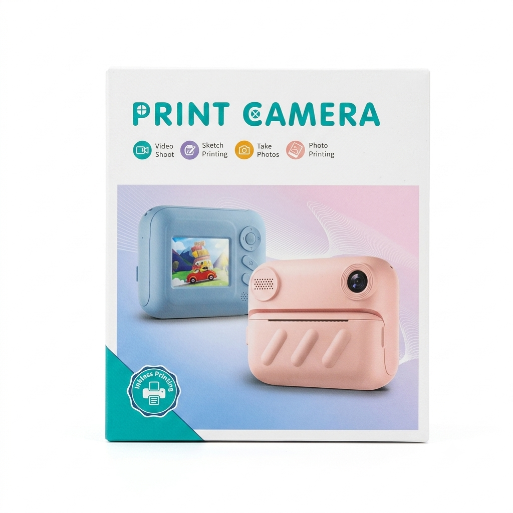 Thermal Print Camera for Kids