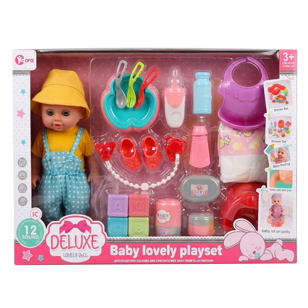 Vdora Deluxe Lovely Doll Playset (Assorted characters)