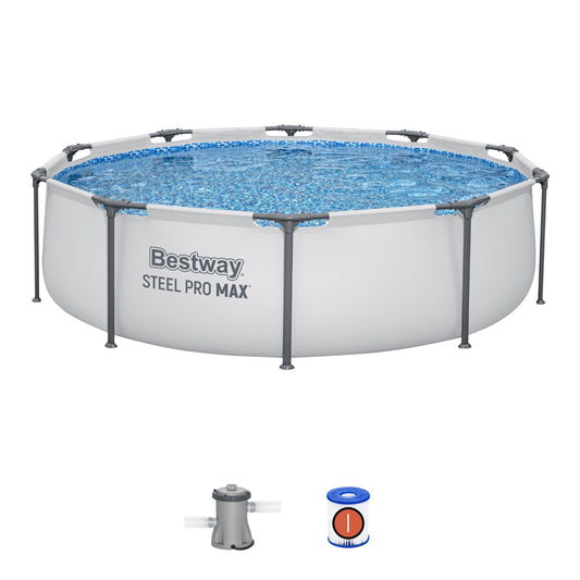 Bestway Steel Pro MAX Round Pool Set – 3.05 × 0.76 m