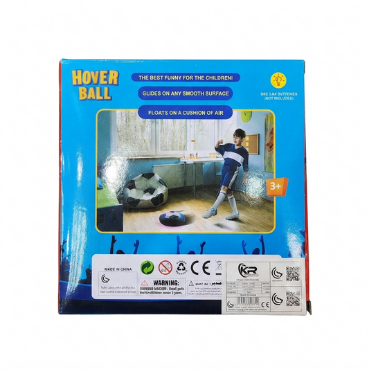 Air Power Hover Ball Soccer Game with Soft Foam Bumper with LED Light